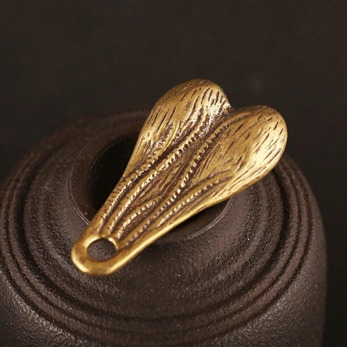 Solid Brass Men's Balls Pendant